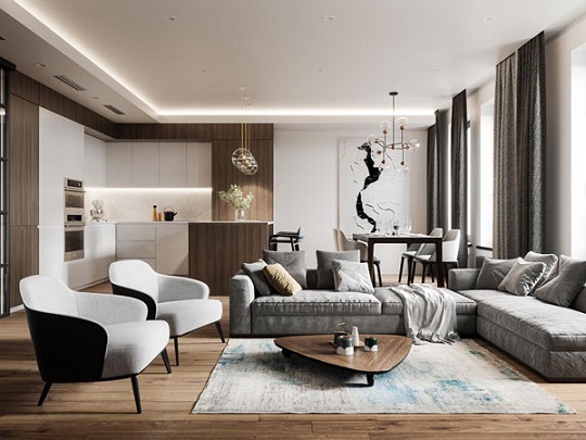 اصول طراحی دکوراسیون داخلی مدرن