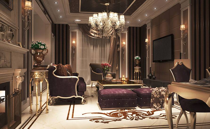 دکوراسیون داخلی کلاسیک در شیراز