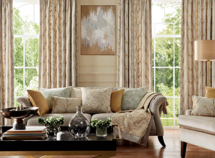 4 نکته ست کردن پرده با مبل