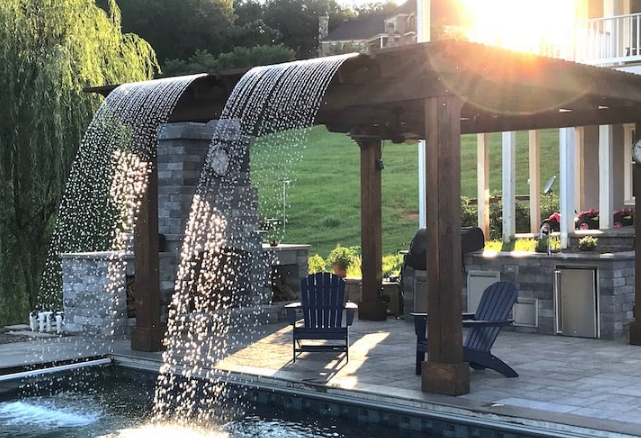 6 نکته مهم و کاربردی برای طراحی آلاچیق و آبنما استخر