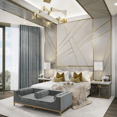 اجرای آینه کاری مدرن در دکوراسیون خانه