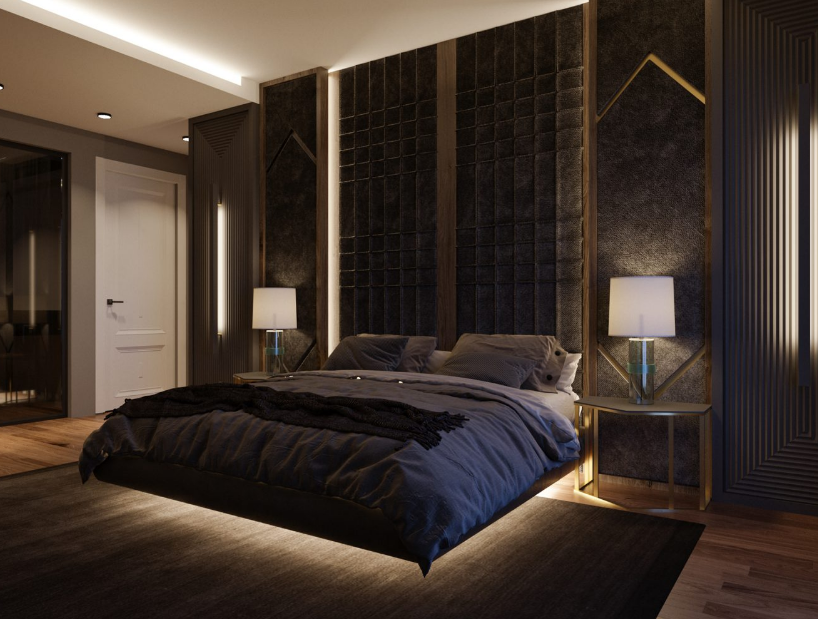 طراحی داخلی اتاق مستر – masterbedroom