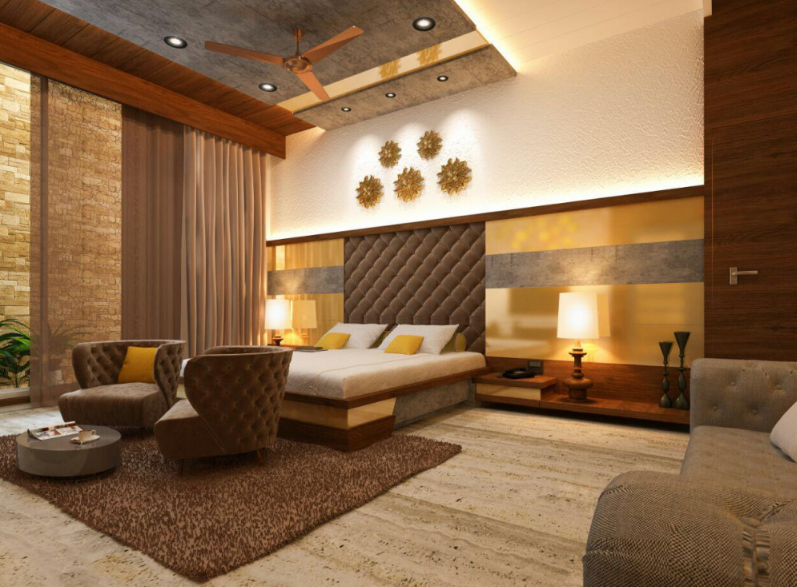 طراحی داخلی اتاق مستر – masterbedroom